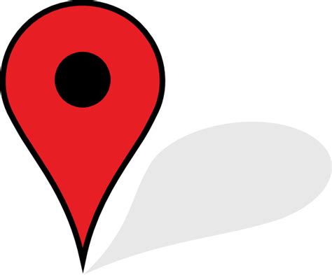 Red Map Pin With Shadow Transparent Png Stickpng