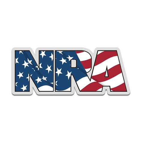 Nra Sticker Decal National Rifle Association Gun Rights 2a 2nd