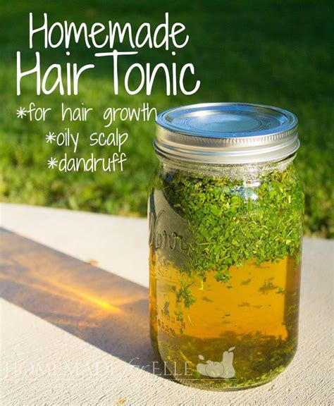 Hair thickness, length and shine have a lot to do with how you treat your mane, but they're also a reflection of scalp health, which is often ignored and sidelined! Homemade Hair Tonic | Recipe | Oily scalp