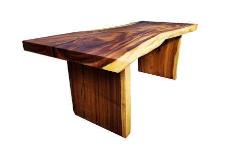 Acacia Wood Live Edge Dining Table 82x36 30 37 Inches Ltj Arbor