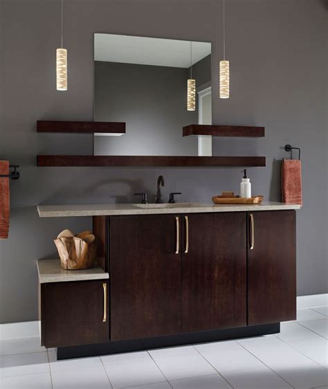 Actual dimensions of bathroom vanities might vary from very compact single door or triple drawer with exact measurements 18 x 21 x 34 inches in width, depth and height respectively to large 72 wide double. Designed with a balance of usability and style, this ...