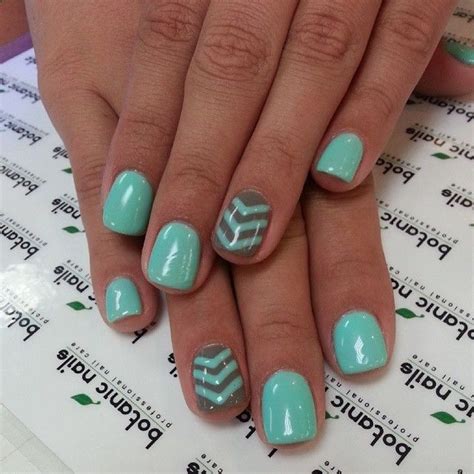 1000 Images About Aqua And Blue Nail Designs On Pinterest