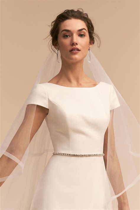 For legal weddings, you must obtain a marriage license from the state of hawaii department of health. Crest Gown in 2020 | Simple elegant wedding dress, Modest ...