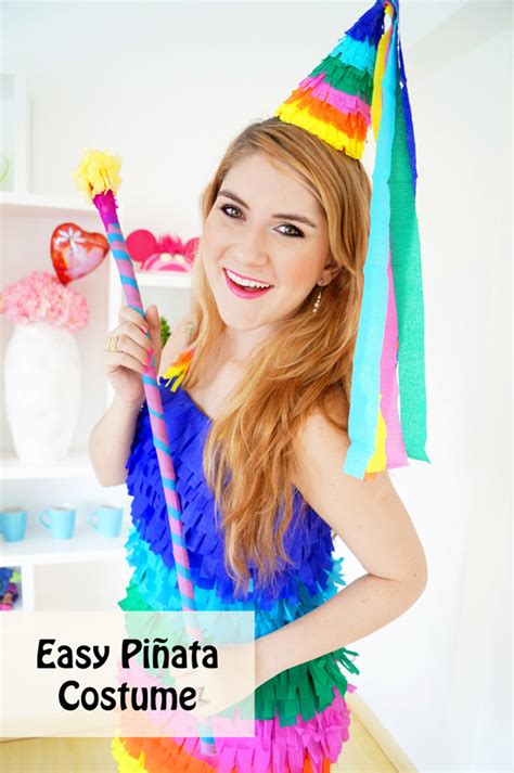 Halloween Easy Homemade Piñata Costume Marie Mcgrath
