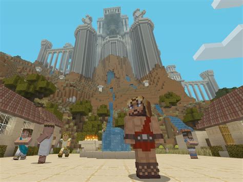 Play Among The Gods With Minecrafts Greek Mythology Mashup Pack For