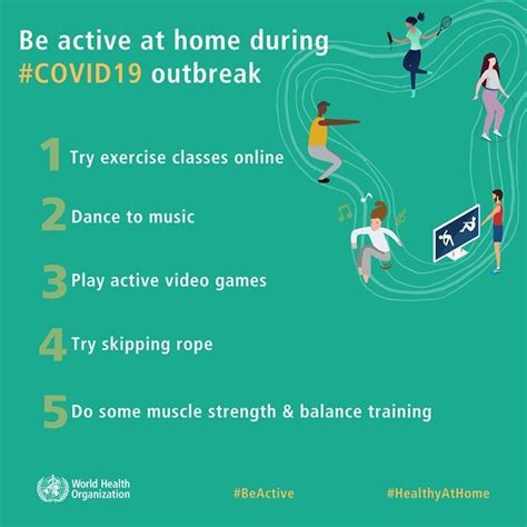 How To Stay Active At Home 5 Tips From The Who World Economic Forum