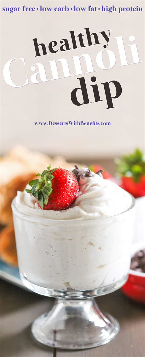 Top with the chocolate and pistachios. Super Easy 4-ingredient Healthy Cannoli Dip Recipe (fat ...
