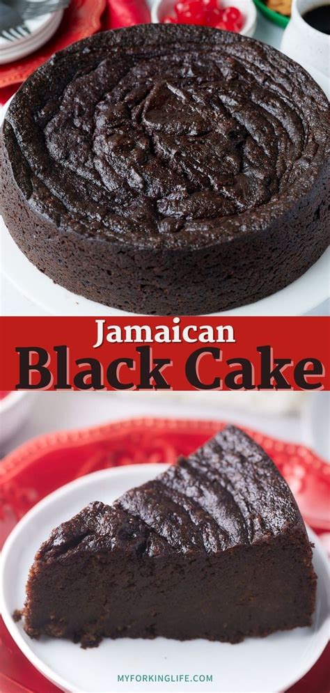 Jamaican Black Cake Jamaican Desserts Christmas Cake Recipes