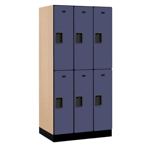 Wood Lockers Storage And Organization The Home Depot