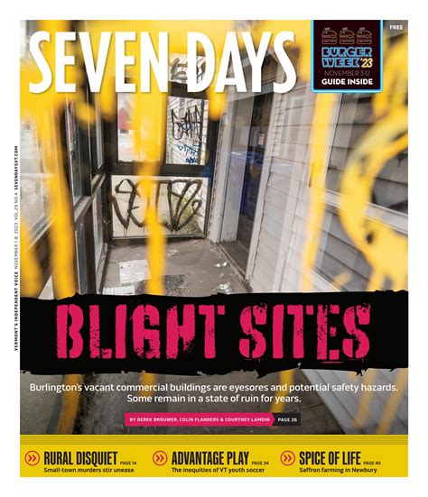 Seven Days, November 1, 2023 by Seven Days - Issuu