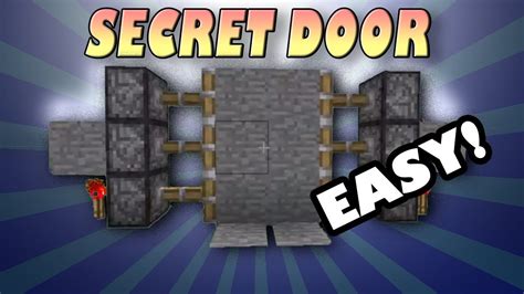 Easy way to get that locked door open. How to Make Secret Door In minecraft - NO MOD NEEDED 1.5.2 ...
