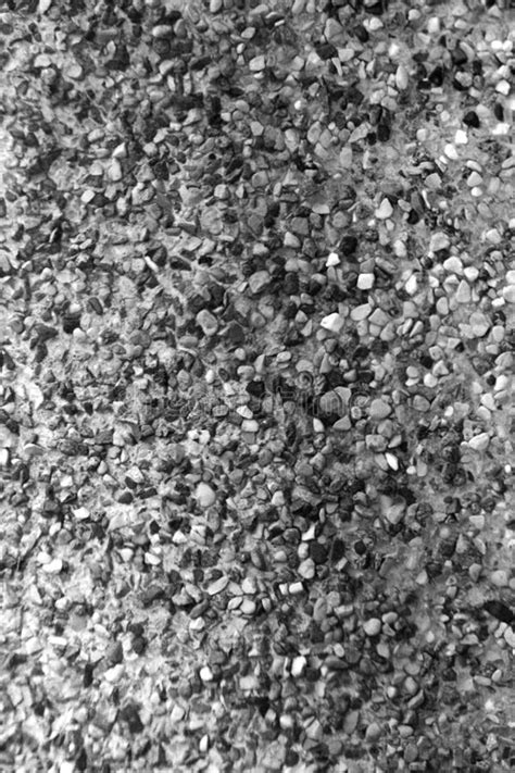 Pebble Texture Small Stone On The Building Wall Stock Image Image Of