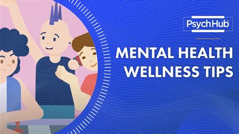 Mental Health Wellness Tips Youtube