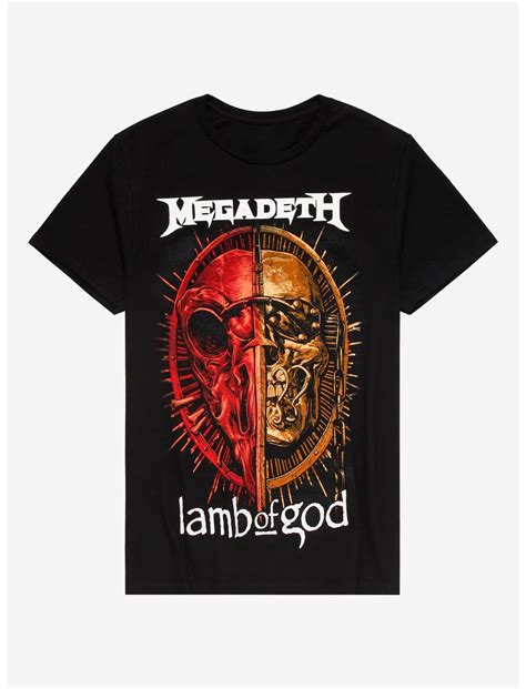 Megadeth And Lamb Of God Metal Tour T Shirt Hot Topic