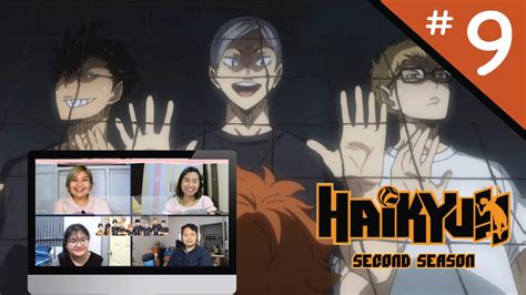 Reaction Haikyuu คู่ตบฟ้าประทาน Ss2 Ep 9 Officer Reaction Youtube