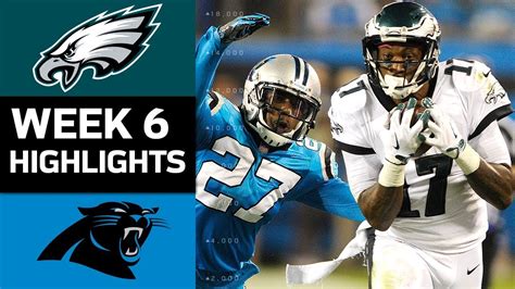 This season, there's a new nfl team competing. Eagles vs. Panthers | NFL Week 6 Game Highlights - YouTube