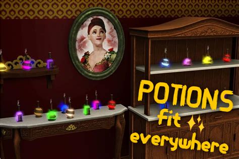 Mod The Sims Fix Potions Alchemy Fit Everywhere