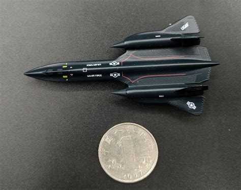 Rare Special Offer 1400 Sr 71a Usa Model Of Black Bird Supersonic