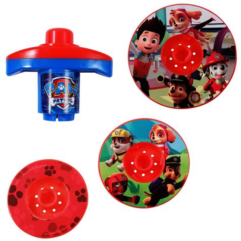 Nickelodeon Paw Patrol Spinning Battle Tops Party Favor