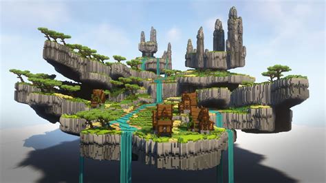 Minecraft Floating Islands
