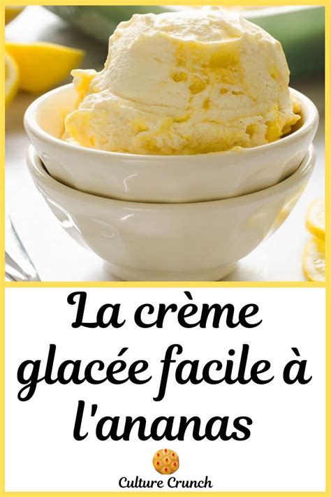 Une solution pour des glaces et des sorbets moelleux les différentes sorbetières lexique des termes culinaires liés à la. CRÈME GLACÉE À L'ANANAS SANS SORBETIÈRE : la recette ...