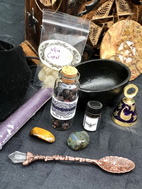 Apothecary Herb Cabinet And Altar Kit Pagan Witch Cupboard Etsy