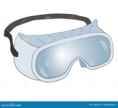 Safety Glasses Icon Simple Style Cartoon Vector 80481067