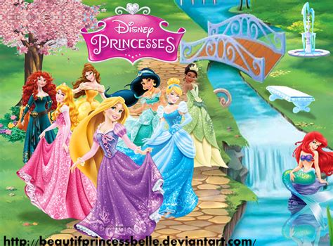 Disney Princesses Wondrous Of Nature By Beautifprincessbelle On