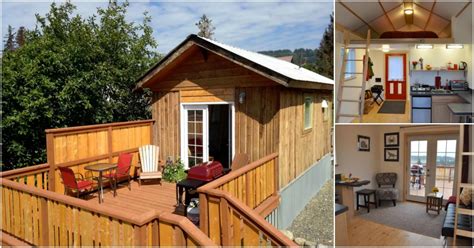 Tiny House With 300 Square Feet In Homer Alaska Is Open To Visitors