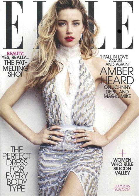 Elle US July 2015 Amber Heard Fashion Amber Heard Fashion