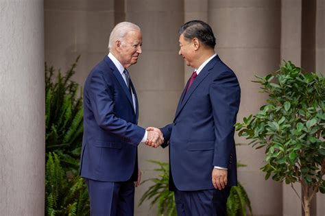 President Joe Bidens Meeting With President Xi Jinping Of The Peoples