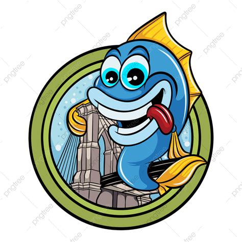 Cartoon Fish Png Transparent Fish Logo Cartoon Art Illustration