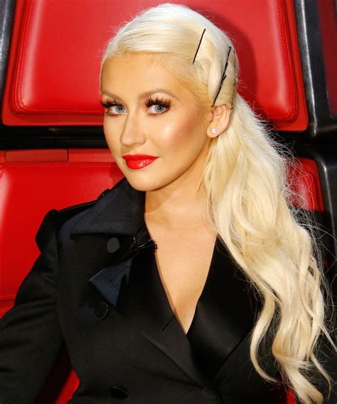 Christina Aguilera Hair Classic Haircut Christina Aguilera