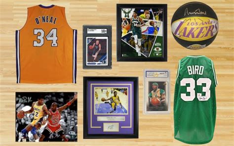 The Best Nba Basketball Memorabilia Under 250 On Collectiblexchange