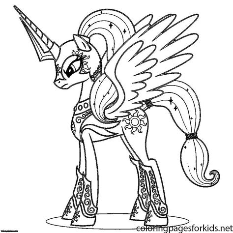 Free printable cartoon coloring pages your toddler will love to color. princess celestia coloring pages | coloring-pages-princess ...
