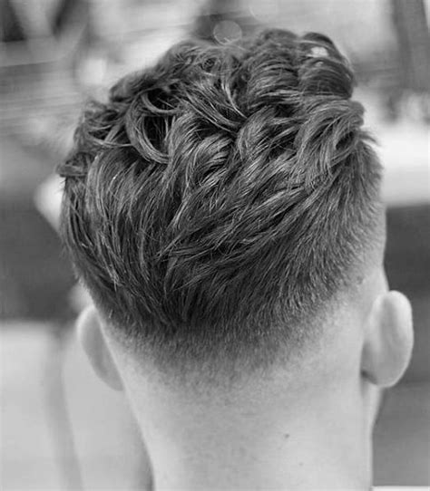This idea is basically good for any type of hair whether yours is taper fade hairstyle looks like indeed being invented especially for men with wavy or curly hair. Short Wavy Hair For Men - 70 Masculine Haircut Ideas
