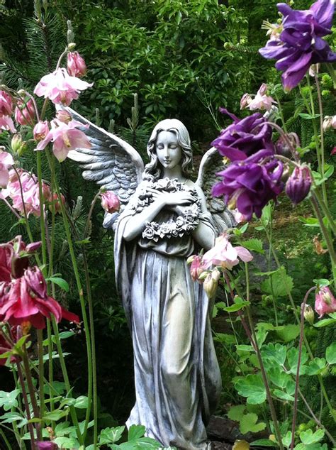 Garden Angel In Spring Engel Engel Bilder