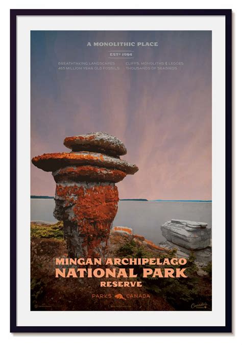 Mingan Archipelago National Park Reserve Canadas Parks Posters