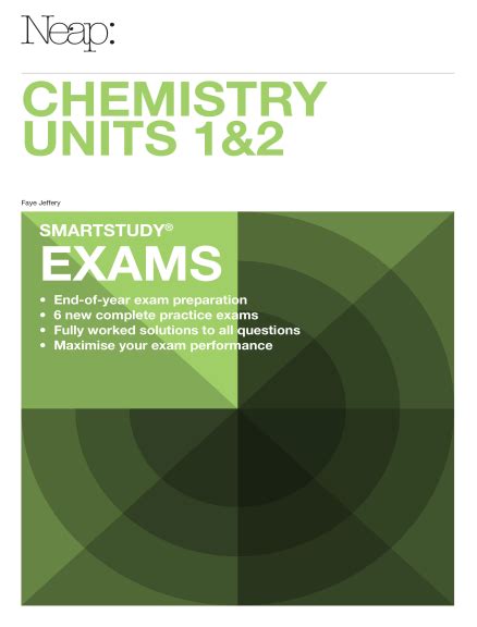 Buy Book Neap Smartstudy Exams Chemistry Vce Units 1and2 Lilydale Books
