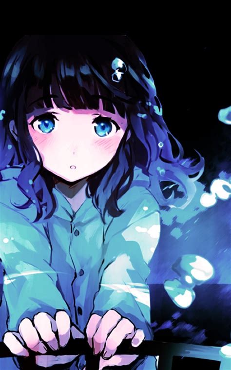 Anime Sad Girl Full Hd Wallpaper