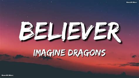 Believer Imagine Dragons Youtube