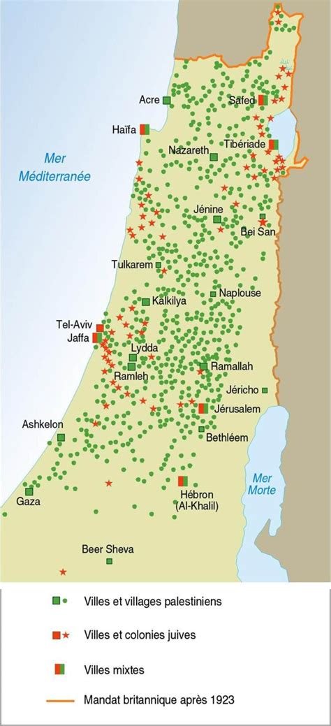 Cartographie De La Palestine Et Disraël Le Club De Mediapart