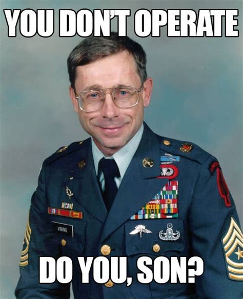here is the career of mike vining the internet s most badass military meme
