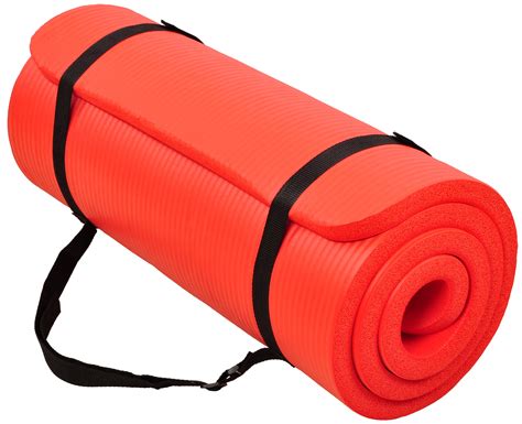 Balancefrom Gocloud 1 Inch Yoga Mat In Red