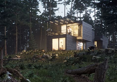 The Forest House Cgtrader