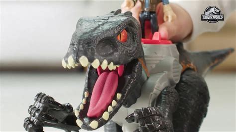 Jurassic World Imaginext Walking Indoraptor Smyths Toys Youtube