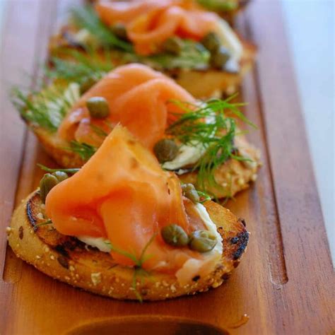 Smoked Salmon Dill And Capers Appetizer Joes Healthy Meals