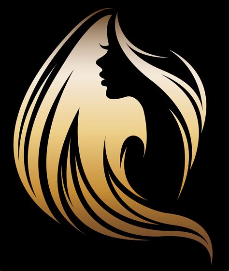 Madewitheditor Woman Silhouette Silhouette Art Hair Logo Design