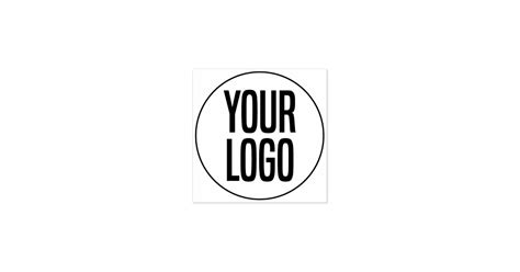 Create Your Own Business Logo Rubber Stamp