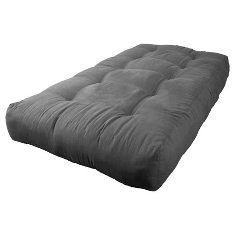 Futon mattresses are known for being downright uncomfortable. Blazing Needles Vitality 10" Cotton/Foam Futon Mattress ...